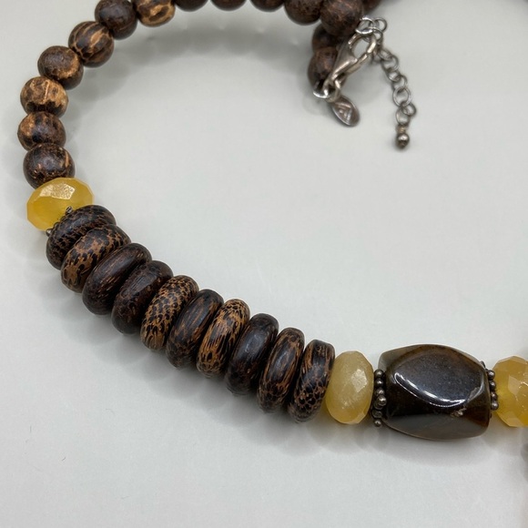 Silpada Honey Jade Pendant Necklace - Picture 6 of 11